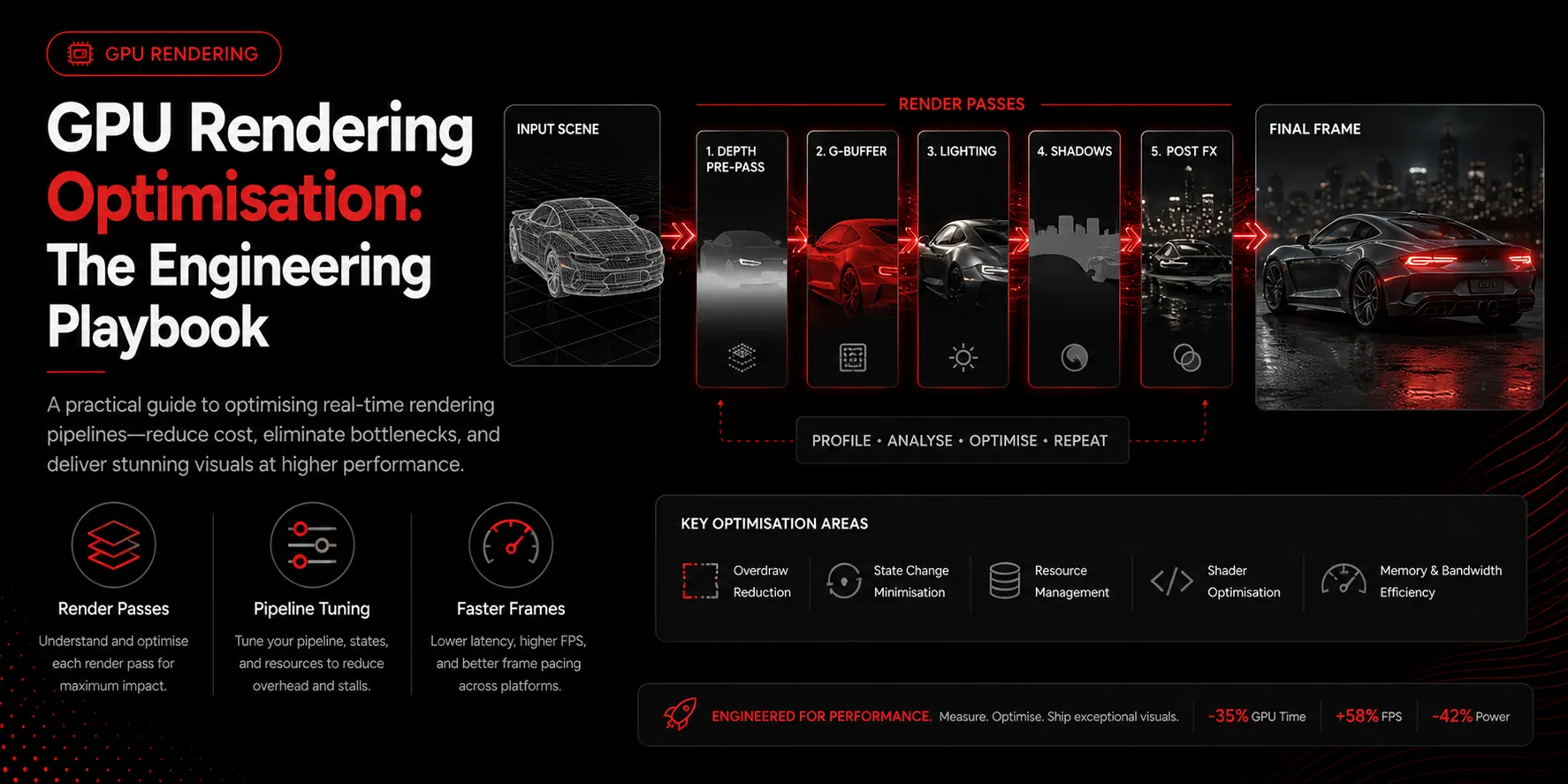 GPU Rendering Optimisation: The Engineering Playbook article banner