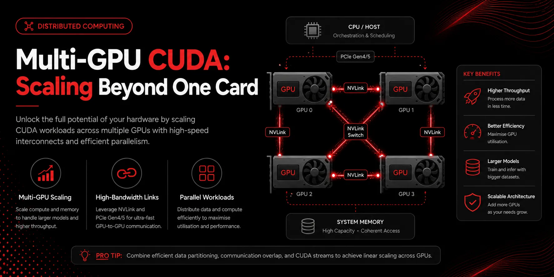 Multi-GPU CUDA: Scaling Beyond One Card article banner