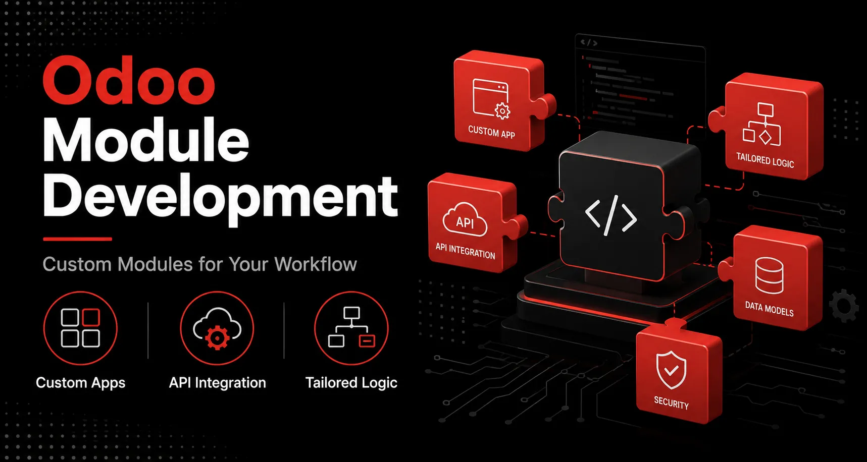 Odoo Module Development - Custom Odoo apps, enterprise modules, and SaaS solutions.
